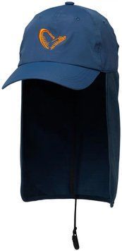 Кепка Savage Gear Savage Salt UV Cap One Size Blue 60008 фото
