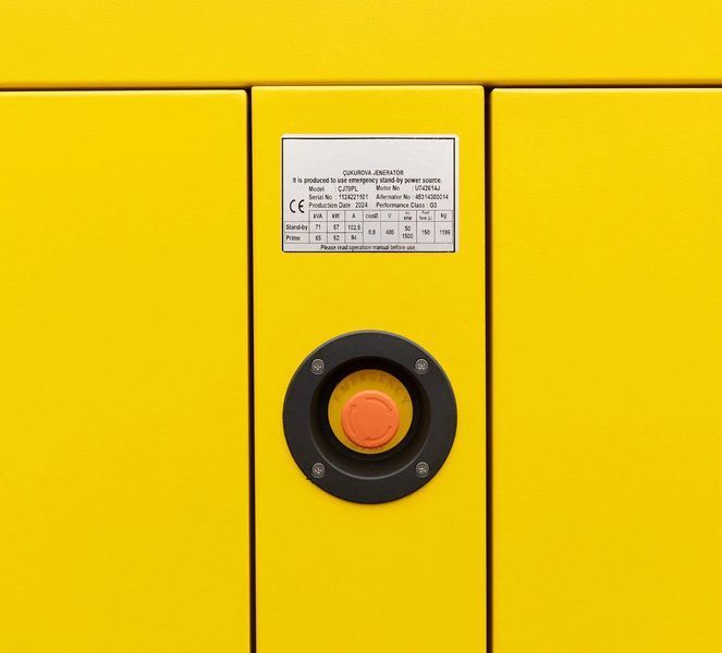 Генератор Cukurova CJ70PL 70 kVA Perkins 1104A-44TG1 Leroy-Somer трьохфазний дизельний 1397592 фото