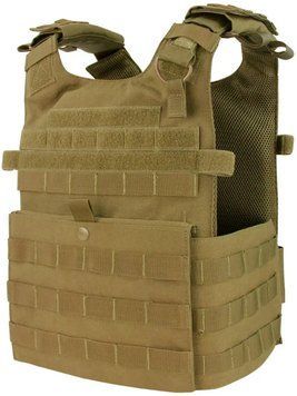 Жилет тактический Condor Gunner Plate Carrier Coyote 55893 фото