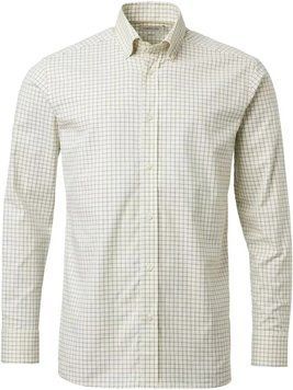 Сорочка Chevalier Baron Shooting Fit Stretch M Highland Green Tattersall 13413192 фото