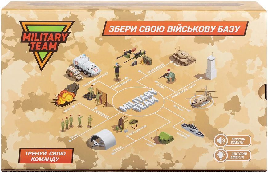 Ігровий набір ZIPP Toys Військова вантажівка 5320378 фото