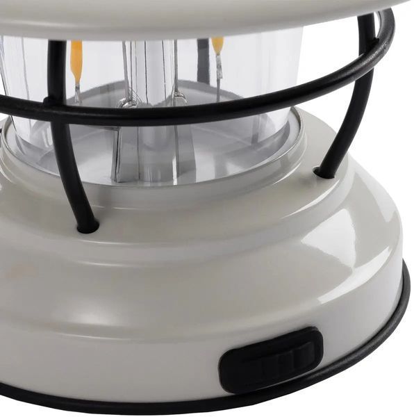 Фонарь кемпинговый Barebones Edison Mini Lantern 2AA/USB Vintage White 40480028 фото