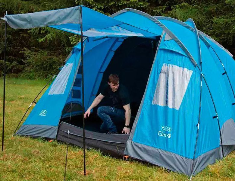 Намет Highlander Elm 4 к:teal 5150068 фото