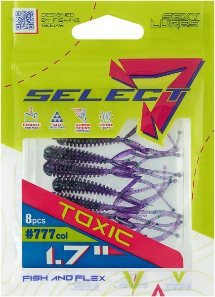 Силикон Select Toxic 1.7" #777 FE (8 шт/уп) 18708741 фото