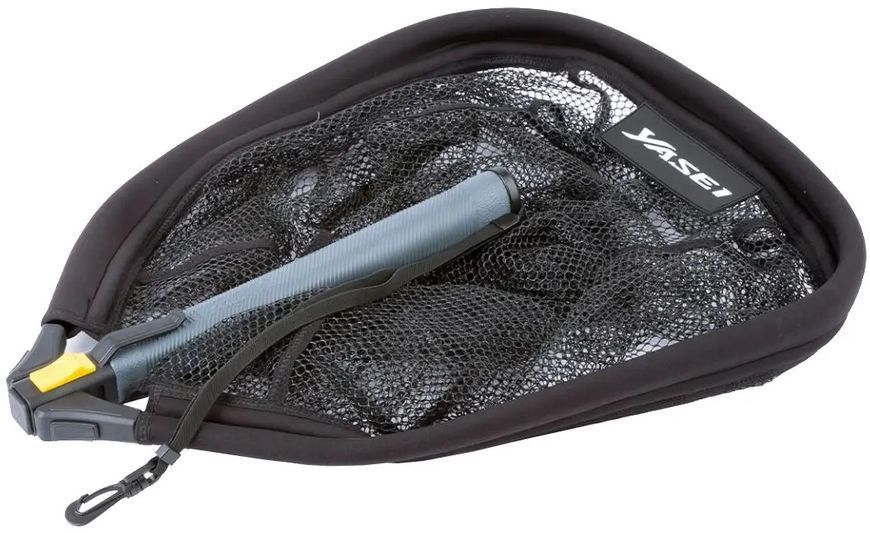 Подсак Shimano Yasei Single Hand Rubber Net Foldable - Floating 50x40x60cm 11286796 фото
