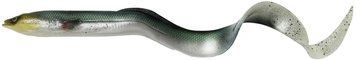 Силикон Savage Gear 3D Real Eel Loose Body 200mm 27.0g Green Silver (поштучно) 20318262 фото