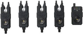 Набор сигнализаторов Prologic Custom SMX MKII Bite Alarm Set 4+1 red/green/yellow/blue 19187 фото