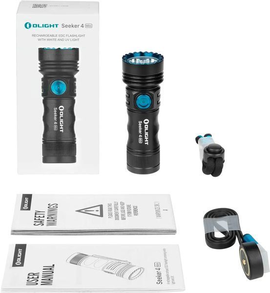 Фонарь Olight Seeker 4 Mini Neutral White Black 181126 фото