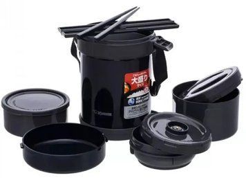 Набор для ланча ZOJIRUSHI SL-GH18BA Black 164817 фото