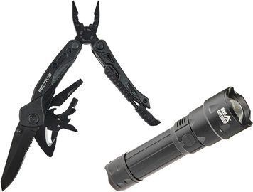 Набір мультитул Active Firetool + ліхтар Skif Outdoor Focus II 800000055 фото