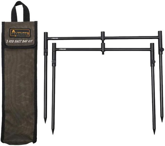 Буз-бар Prologic Avenger 3 Rod Buzz Bar Kit & Carrycase 20-34cm 0.537kg 19189 фото
