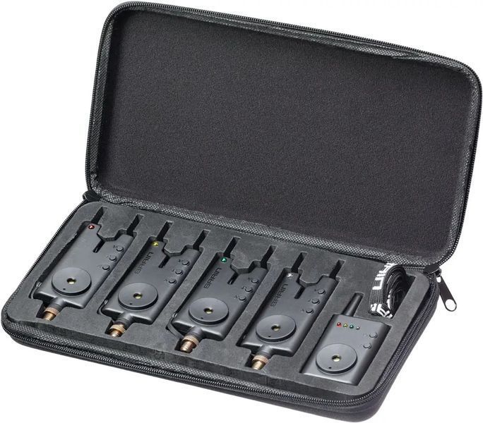 Набор сигнализаторов Brain Wireless Bite Alarm B-1 4+1 18584131 фото