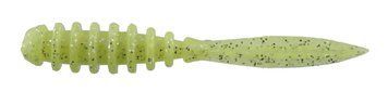 Силікон Jackall Peke Ring 2.0" Glow Chartreuse Silver Flake 10 шт 20322259 фото