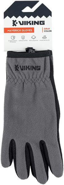 Рукавички Viking Fishing Maverick Gloves XL (fleece) classic Grey-graphite 847853 фото