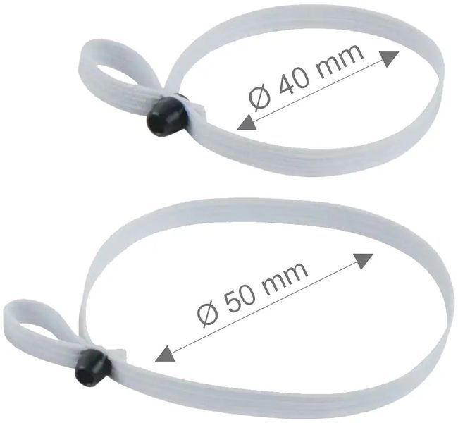 Фіксатор волосіні Stonfo 762 Spool Bands Size 1 40mm (5 шт/уп) 319934 фото