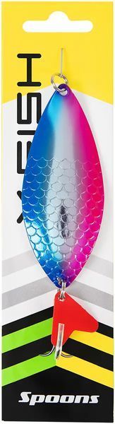 Блешня X-Fish Atomic 22.5g #04 Silver pink blue 2086447 фото