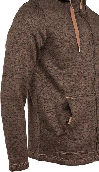 Куртка Orbis Textil Herrenjacke Strick-Fleece 418000-69 3XL Темно коричневий 81276 фото