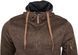 Куртка Orbis Textil Herrenjacke Strick-Fleece 418000-69 3XL Темно коричневий 81276 фото 6