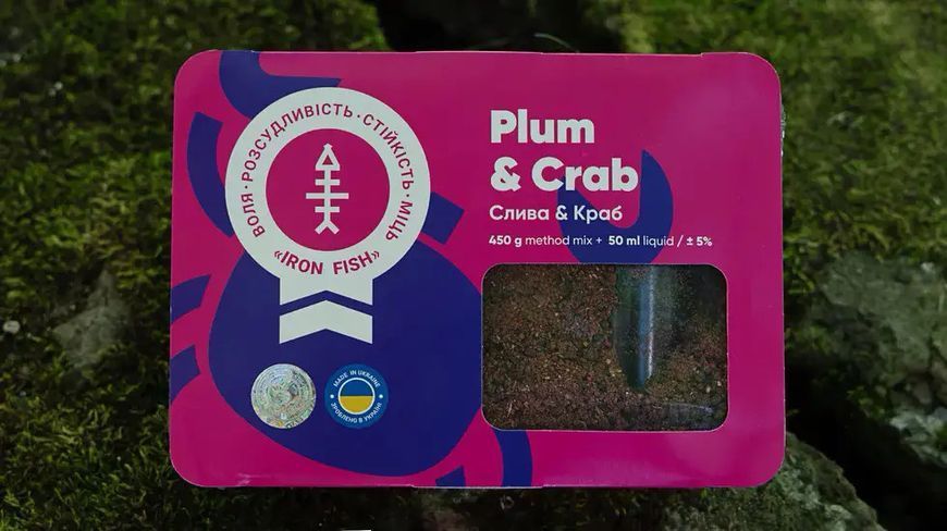Метод Мікс Iron Fish Method Mix/Liquid Plum/Crab 50ml/450g 65910066 фото