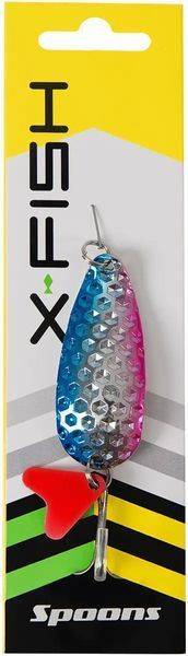 Блешня X-Fish Kali 20.6g #04 Silver pink blue 2086449 фото