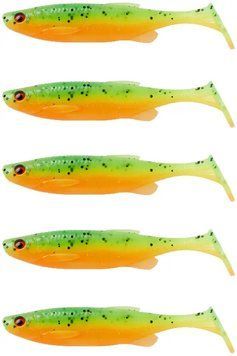 Силикон Savage Gear Fat Minnow T-Tail 75mm 5.0g Firecracker (5 шт/уп) 20318501 фото