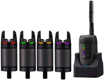 Набор сигнализаторов Prologic K3 Bite Alarm Set 4+1 (Green,Yellow,Red,Blue) 19223 фото