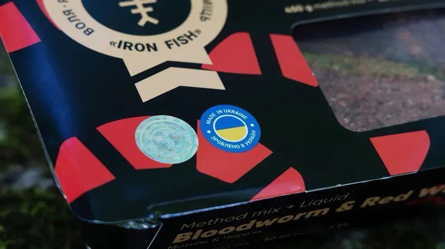 Метод Мікс Iron Fish Method Mix/Liquid Bloodworm/Red Worm 50ml/450g 65910068 фото