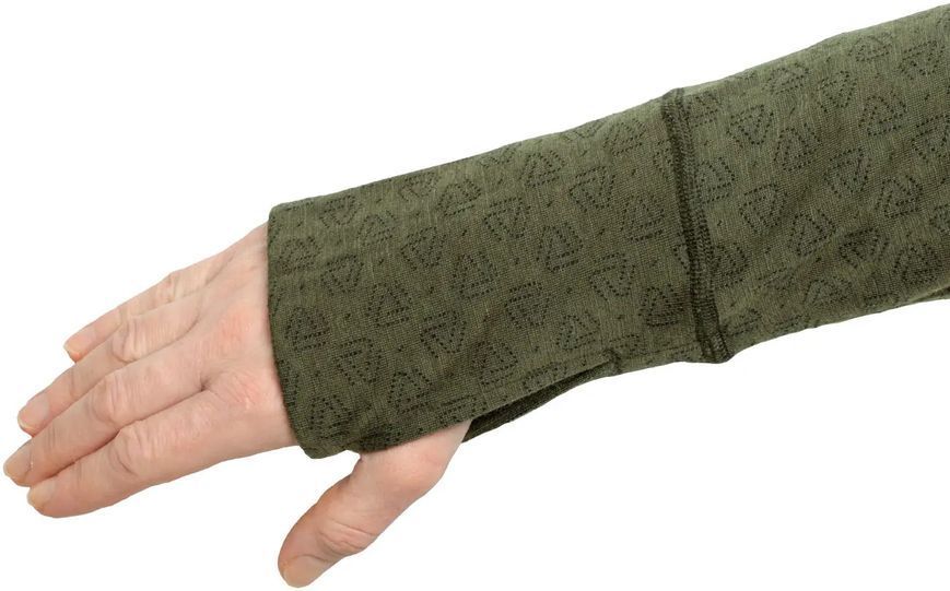 Термосвитер Thermowave Long Sleeve Turtleneck 1/2 zip 2XL Forest Green 1422544 фото