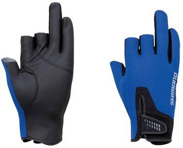 Перчатки Shimano Pearl Fit 3 Gloves L Blue 14640890 фото
