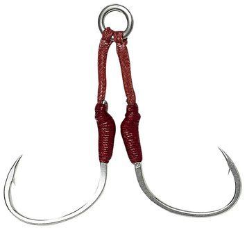 Гачок Savage Gear Bloody Double Assist Hook #1 (2 шт/уп) 18541878 фото
