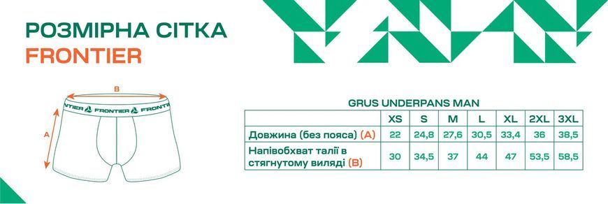 Термошорти Frontier Grus S merino/bamboo Graphite 1479969 фото