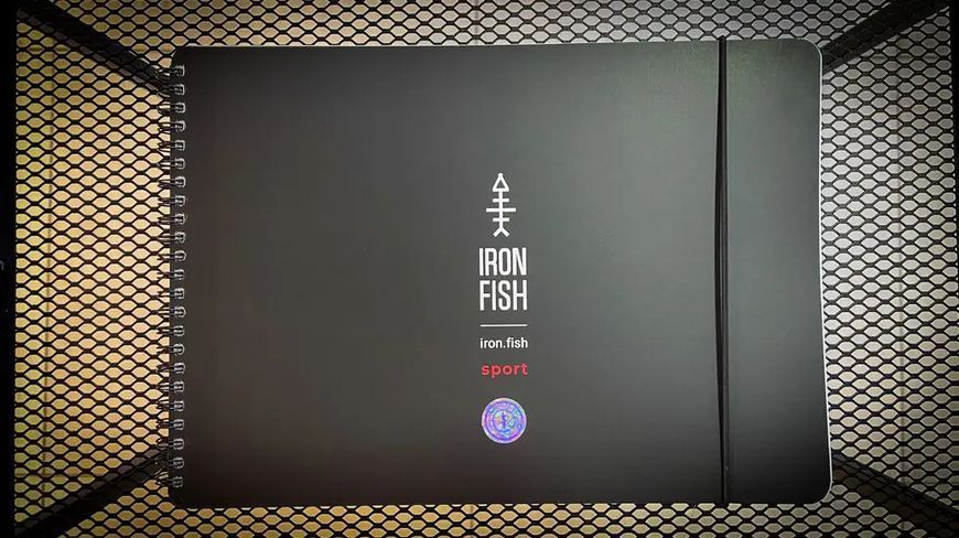 Журнал Iron Fish для рибальських записей 65 страниц 65910072 фото