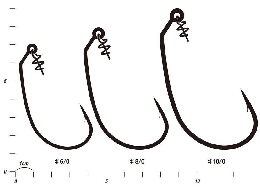 Гачок Decoy Worm30M Makisasu Hook Magnum #6/0 (4 шт/уп) 15620904 фото