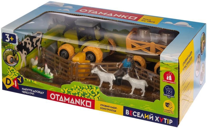 Ігровий набір OTAMANKO Веселий хутір (трактор 458365 фото