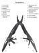 Мультитул Active Universal Tool Black 6839176 фото 7