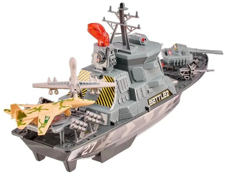 Ігровий набір ZIPP Toys Військовий корабель 5320371 фото