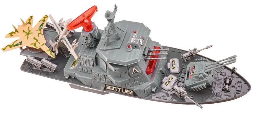 Ігровий набір ZIPP Toys Військовий корабель 5320371 фото