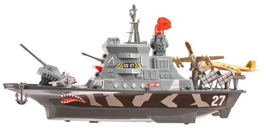 Ігровий набір ZIPP Toys Військовий корабель 5320371 фото