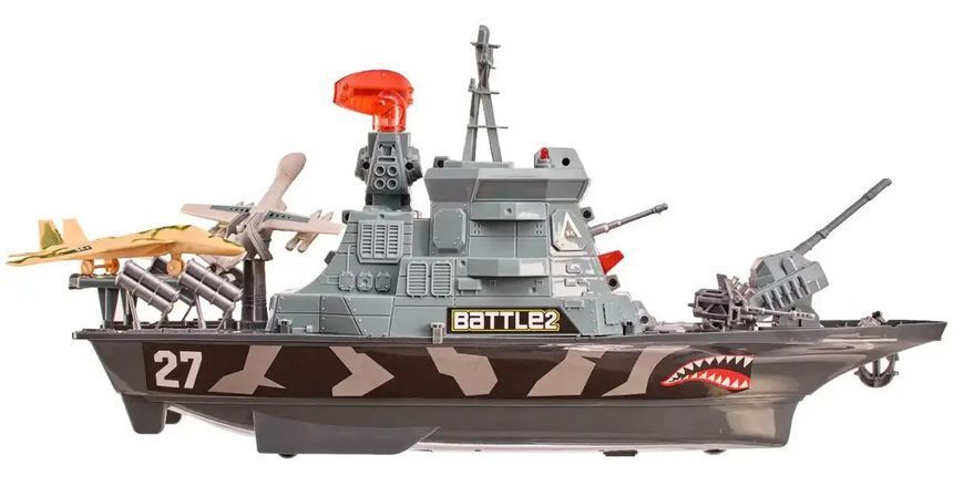 Ігровий набір ZIPP Toys Військовий корабель 5320371 фото