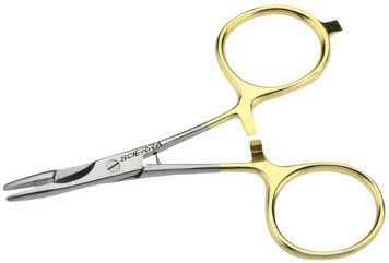 Зажим рибальський Scierra Scissor/Forceps Straight 4" 56648 фото