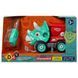Машинка-конструктор OTAMANKO Трицератопс самоскид Блакитний/червоний 5320302 фото 6