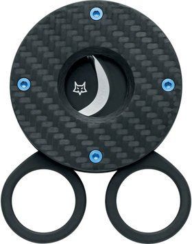 Нож для сигар Fox The Circle 3K Twill Fat Carbon Black 5595156 фото