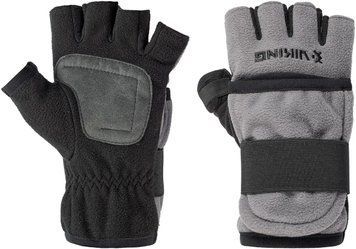 Рукавички Viking Fishing Ice Pro Gloves L (fleece) 5 cut finger+cover Grey-graphite 850926 фото