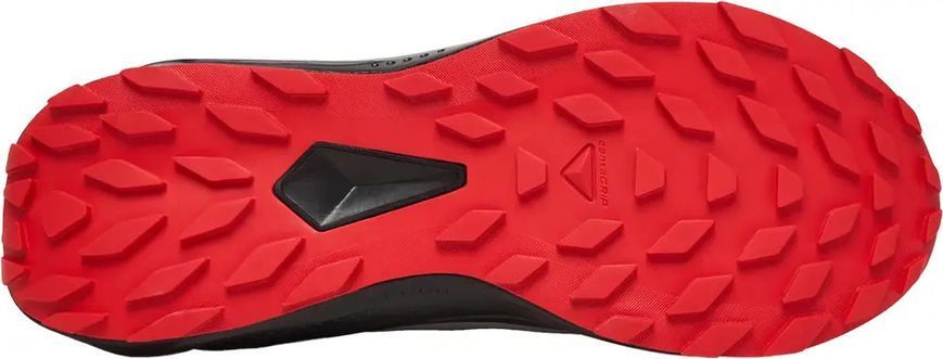 Кросівки Salomon ALPHAGLIDE 7 Cloudburstblack/Fieryred 22517014 фото