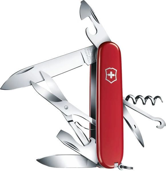 Ніж VICTORINOX 1.3703 Swiss Army Climber. Червоний 612936 фото