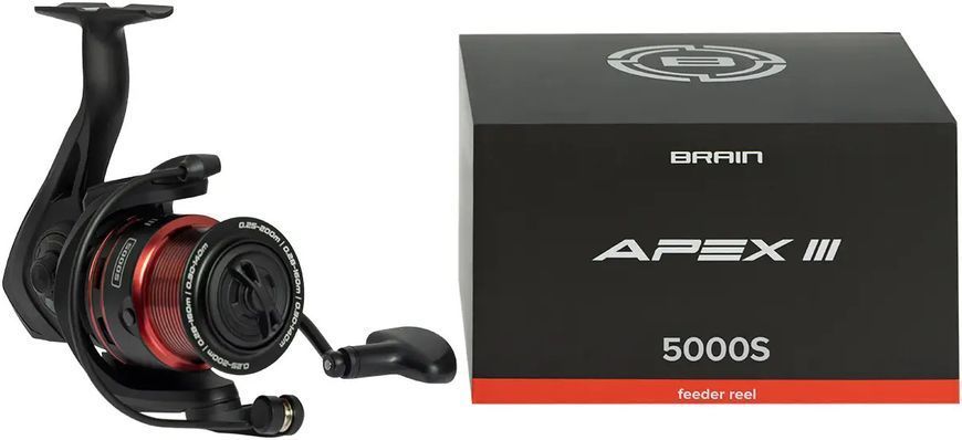 Катушка Brain Apex III Feeder 5000S 5+1BB 4.9:1 2825325 фото