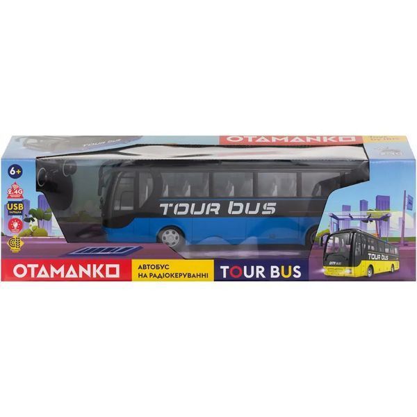 Машинка OTAMANKO Автобус на радиоуправлении TOUR BUS Синий 5320253 фото