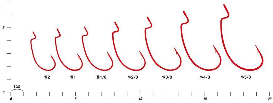 Гачок Decoy Worm17R Kg Hook R #2 (7 шт/уп) 15620865 фото
