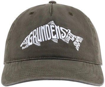 Кепка Grundens Eat Your Words RX Trucker Loden Salmon Graphic 27080393 фото
