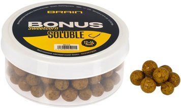 Бойли розчинні Brain Bonus Sweetcorn (Кукурудза) 12+14mm 190g 18582259 фото